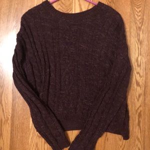 Garage knit crewneck sweater